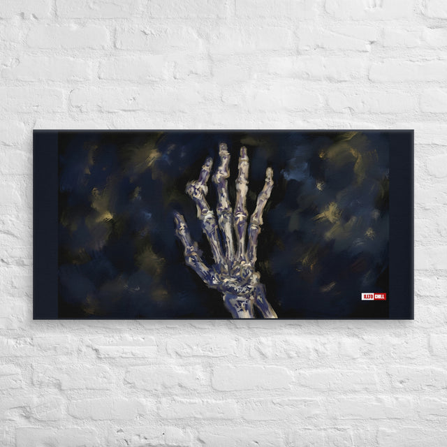 Pain is Invisible Rheumatoid Arthritis Canvas – ILLTOCHILL Bold Wall Statement