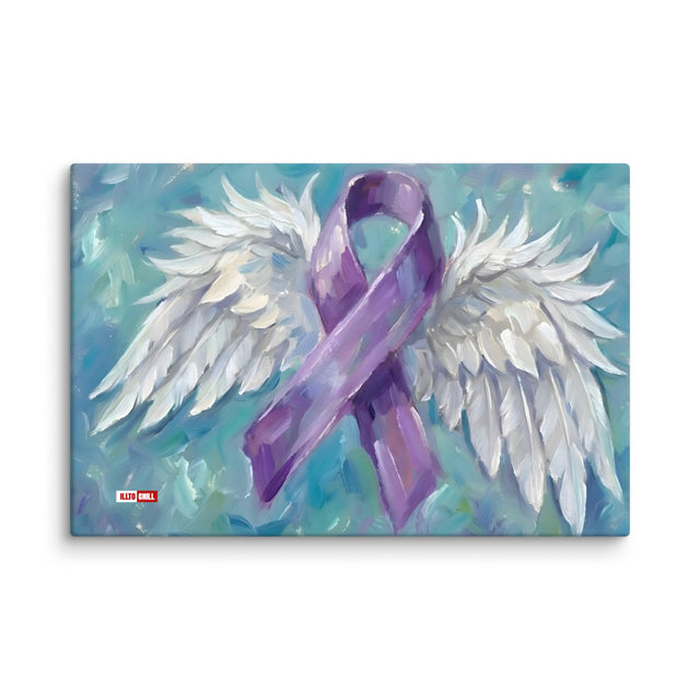 Still Standing Epilepsy Canvas – by ILLTOCHILL Wall Statement Art