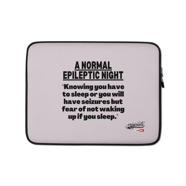 Epilepsy Laptop Sleeve Repping Epileptic Identity Every Single Day | ILLTOCHILL