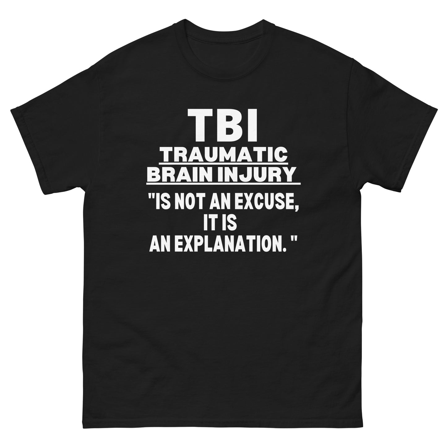 TBI Traumatic brain injury Awareness, Brain Injury Warrior, Brain Injury Quote, TBI Brain Injury survivor, Brain Injury T-shirt