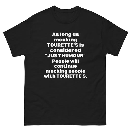 Tourette syndrome warrior, Tourette's, Tourette Awareness, Tourette's support, Tourette syndrome Gift Unisex T-Shirt
