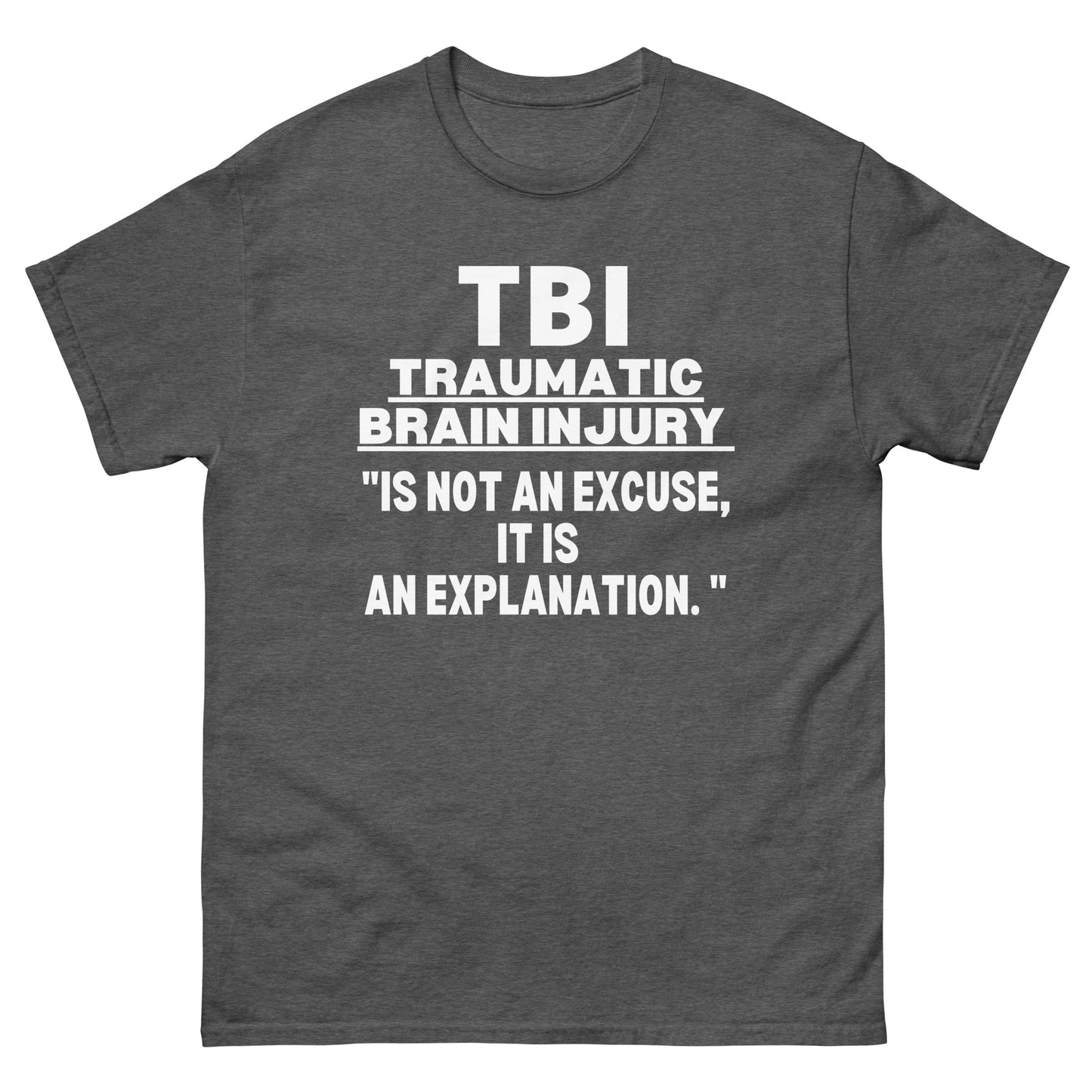 TBI Traumatic brain injury Awareness, Brain Injury Warrior, Brain Injury Quote, TBI Brain Injury survivor, Brain Injury T-shirt