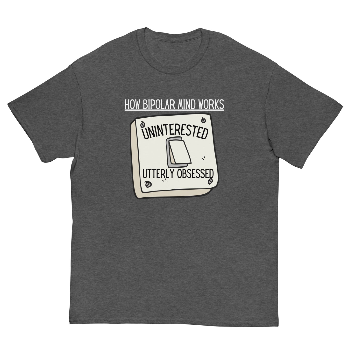 Bipolar disorder awareness, Bipolar Disorder, Bipolar Gift, Manic depression, Bipolar Unisex T-Shirt.