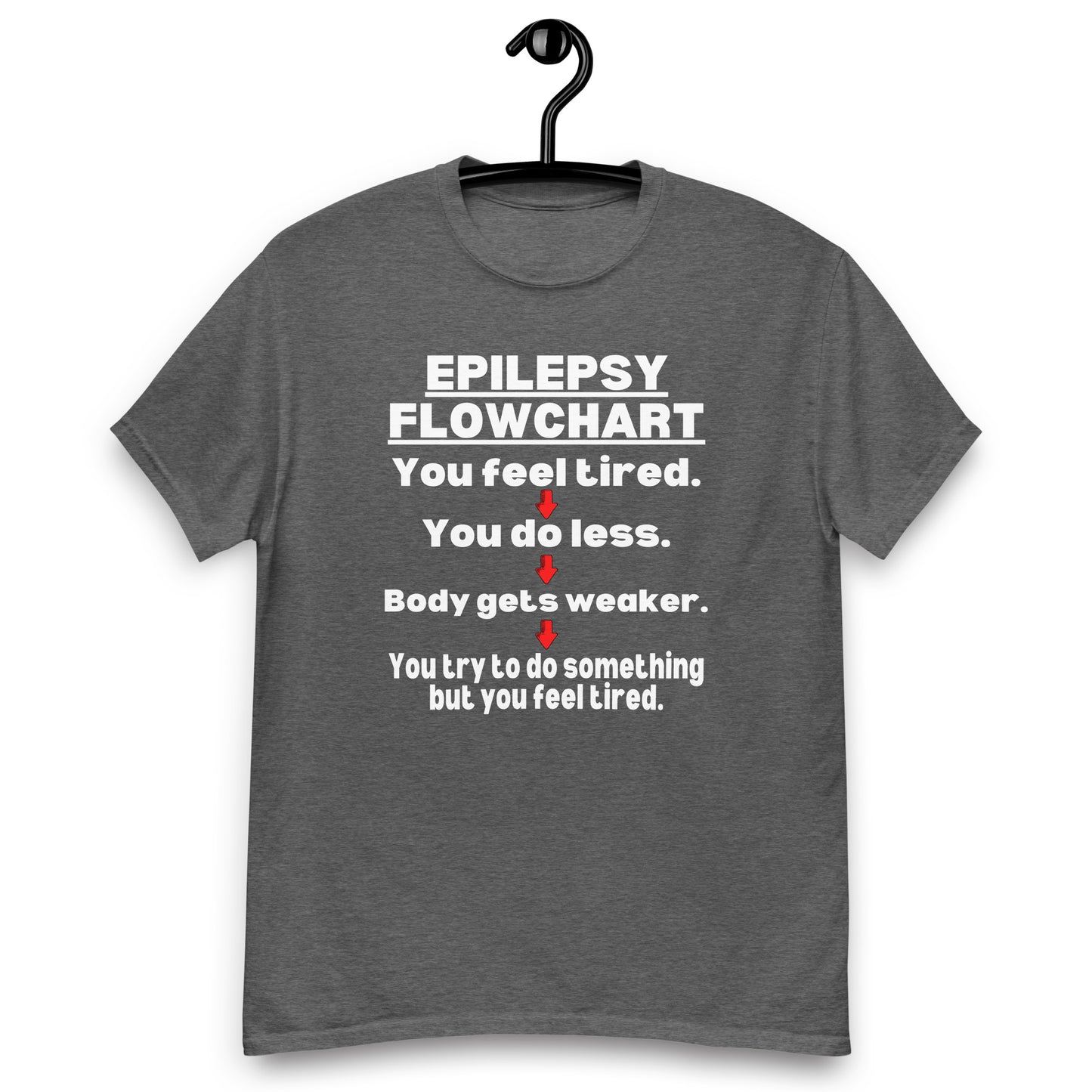 Epilepsy Awareness, Epilepsy quote, Epilepsy Gift, Epilepsy warrior, Epileptic seizures, Seizure disorder, Epilepsy support, Epilepsy Shirt Short-Sleeve Unisex T-Shirt.