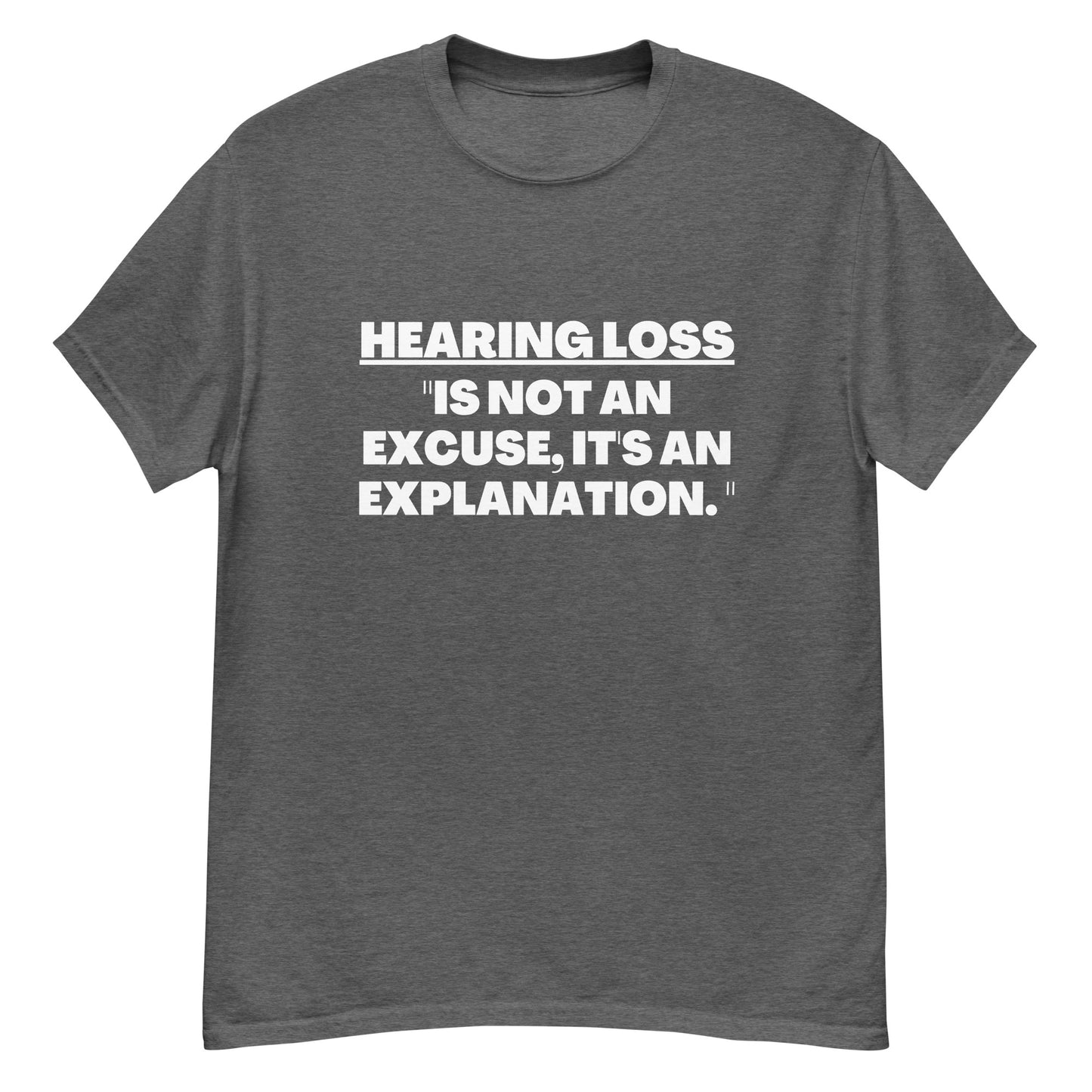 Hard of Hearing Support, Hearing Loss quote, Hearing impaired awareness, Hearing aid, Deaf, sign language ASL,Hard of hearing Gift.