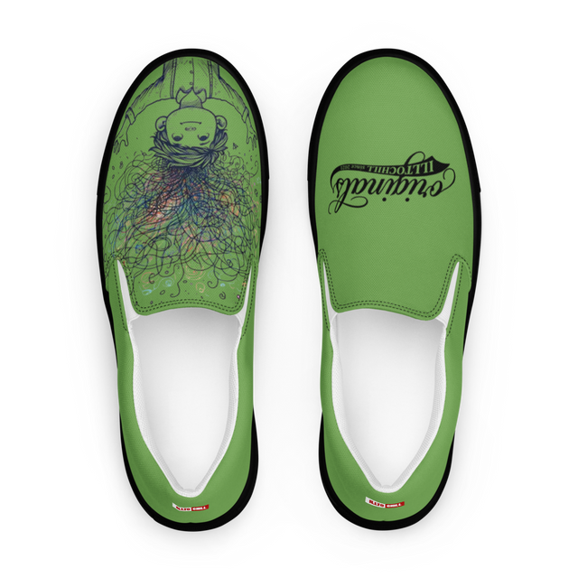 ADHD Men's Slip On Canvas Shoes | ILLTOCHILL