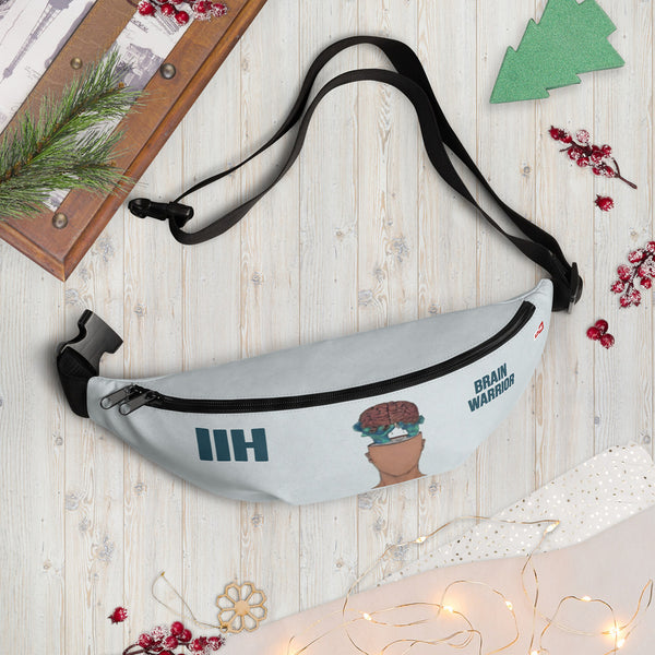 ILLTOCHILL IIH Awareness Fanny Pack – Holiday season Front (Clear)
