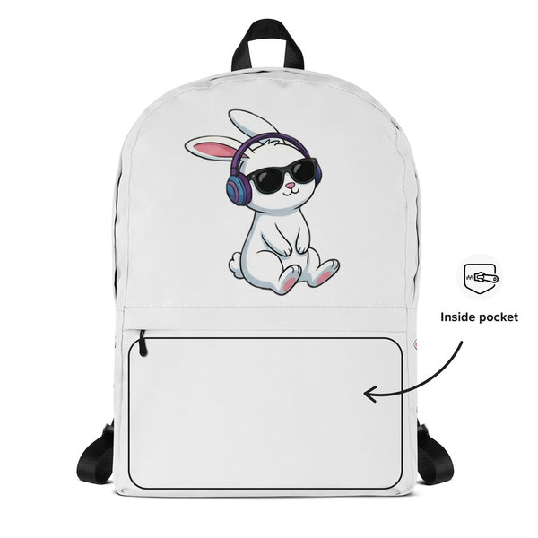 ILLTOCHILL Hard of Hearing Awareness Backpack – Default Front 2 (Clear)