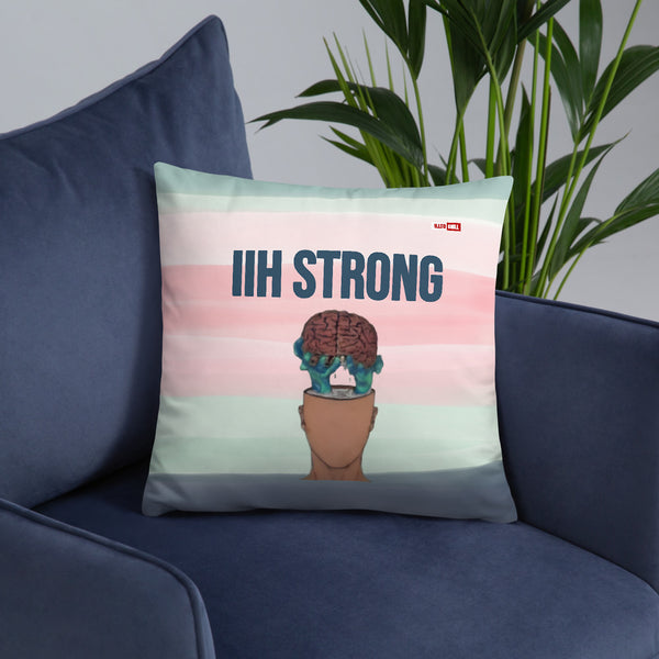 ILLTOCHILL IIH Awareness Pillow – Lifestyle Front Lifestyle 6 (Black)