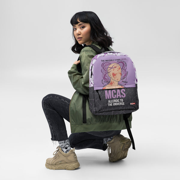 ILLTOCHILL MCAS Awareness Backpack – Women's Front (Black)