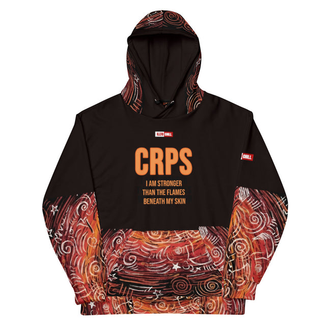 Surviving the flare CRPS comfort Unisex Cotton Hoodie by ILLTOCHILL