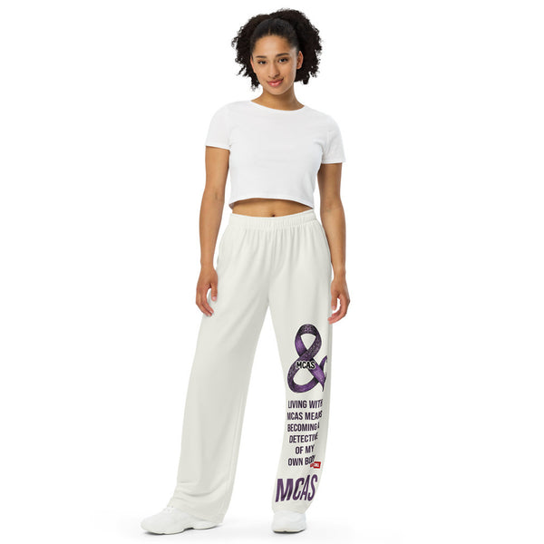 ILLTOCHILL MCAS Awareness Pants – Women's Front (White)