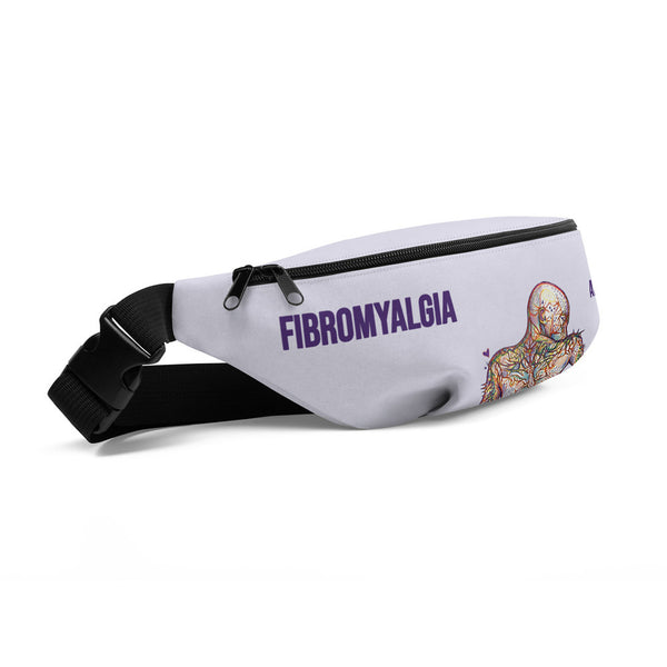 ILLTOCHILL Fibromyalgia Support Fanny Pack – Default Front Left (Clear)