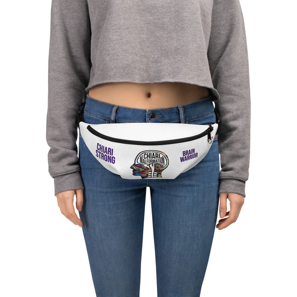 ILLTOCHILL CM Chiari Malformation awareness gift Fanny Pack – Women's Front (Clear)