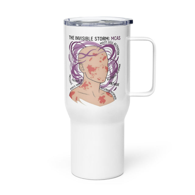 Surviving Not Thriving Travel Style MCAS Mug by ILLTOCHILL