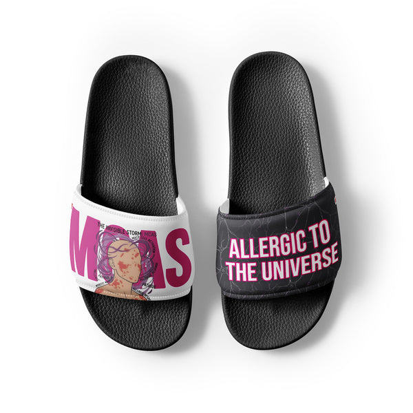 ILLTOCHILL MCAS Awareness Women's Slides – Flat Front 2 (Mcas Awareness Women's Slides)