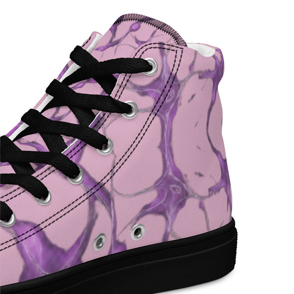 ILLTOCHILL MCAS Awareness Women's High Top Shoes – Product details Product details 2 (Mcas Awareness Women's High Top Shoes)