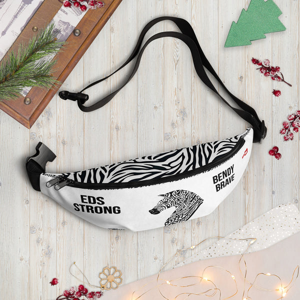ILLTOCHILL EDS Awareness Fanny Pack – Holiday season Front (Clear)
