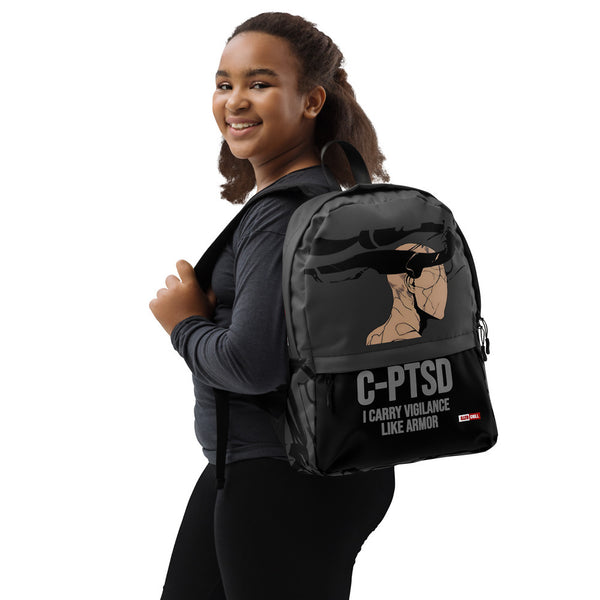 ILLTOCHILL C-PTSD Support Backpack – Girl's Right (Black)