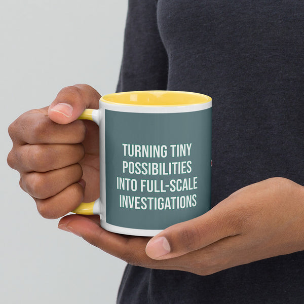 ILLTOCHILL OCD awareness Obsessive-Compulsive Disorder gift Mug with Color Inside – Lifestyle 3 Left