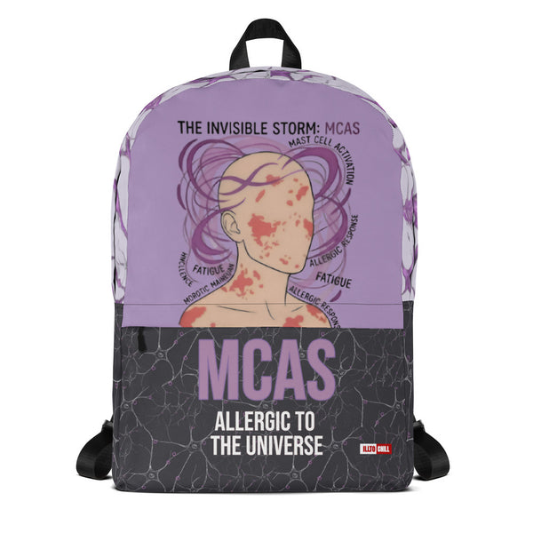 ILLTOCHILL MCAS Awareness Backpack – Default Front (Black)