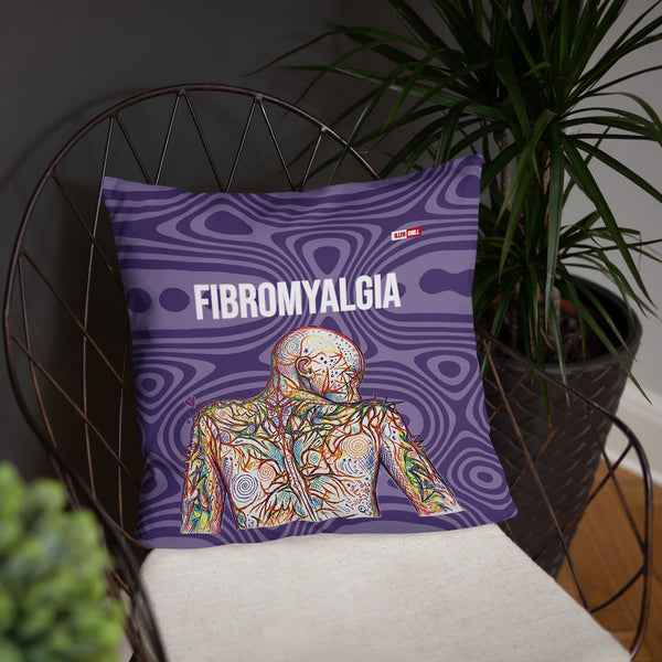 ILLTOCHILL Fibromyalgia Support Pillow – Lifestyle Front Lifestyle 4 (White)
