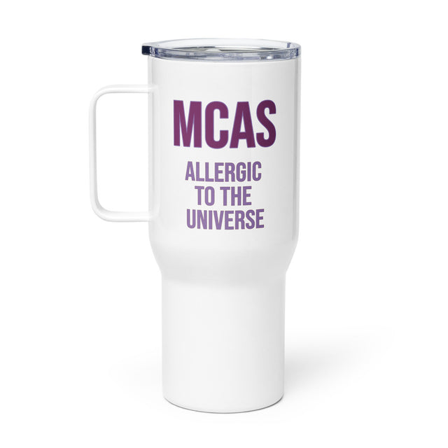 Surviving Not Thriving Travel Style MCAS Mug by ILLTOCHILL