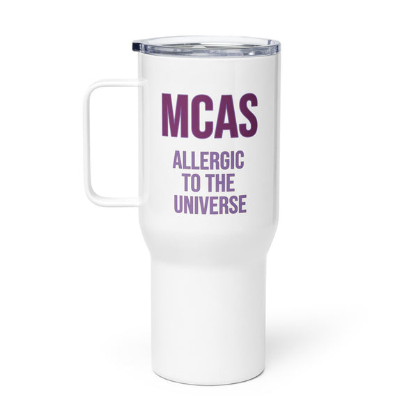 ILLTOCHILL MCAS awareness Mast cell activation syndrome gift Travel mug with a handle – Flat Right