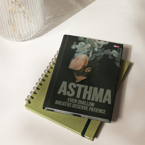 ILLTOCHILL Asthma Support Hardcover Journal – Lifestyle 2 Front (Asthma Support Hardcover Journal)
