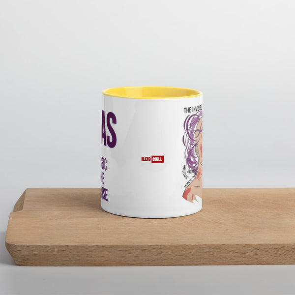 ILLTOCHILL MCAS awareness Mast cell activation syndrome gift Mug with Color Inside – Lifestyle Front