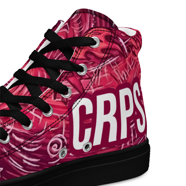 ILLTOCHILL CRPS Awareness Women's High Top Shoes – Product details Product details 2 (Crps Awareness Women's High Top Shoes)
