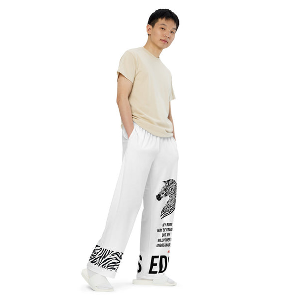 ILLTOCHILL EDS Awareness Pants – Men's Right Front (White)