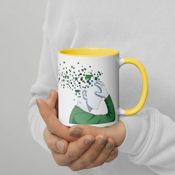 ILLTOCHILL TBI Traumatic brain injury support gift Mug with Color Inside – Lifestyle 4 Right