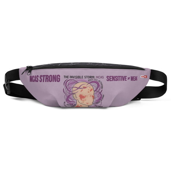 ILLTOCHILL MCAS Awareness Fanny Pack – Default Front (Black)