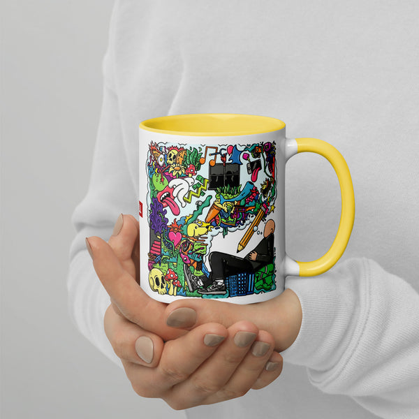 ILLTOCHILL Adhd Attention deficit awareness gift Mug with Color Inside – Lifestyle 4 Right