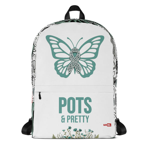 ILLTOCHILL POTS Awareness Backpack – Default Front (Clear)