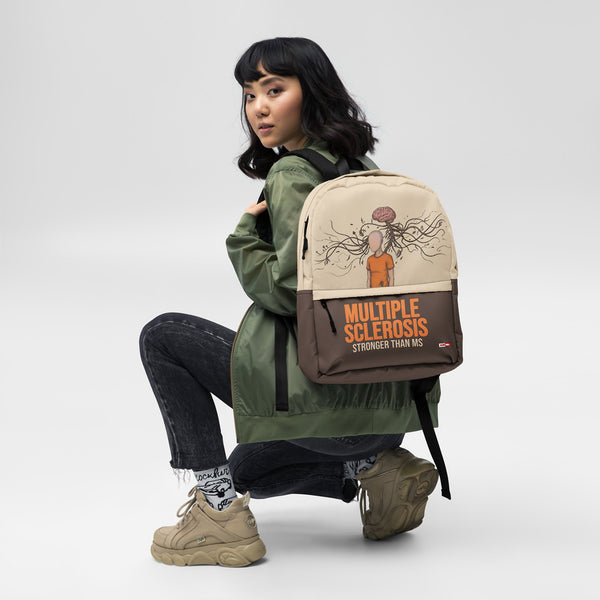 ILLTOCHILL MS Awareness Backpack – Women's Front (Black) #2