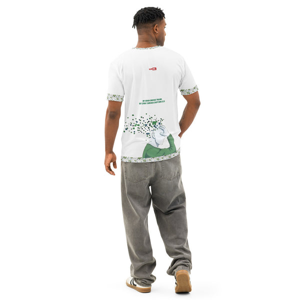 ILLTOCHILL TBI Support T-Shirt – Men's Back (White) #2