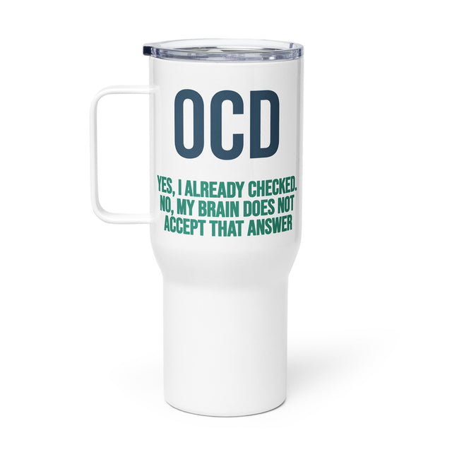 Looping Thoughts Coffee Fix Travel OCD Mug – ILLTOCHILL