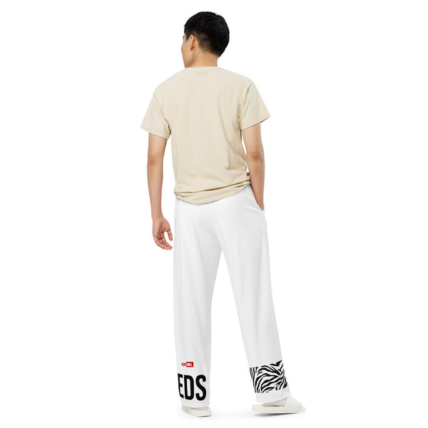 ILLTOCHILL EDS Awareness Pants – Men's Back (White)