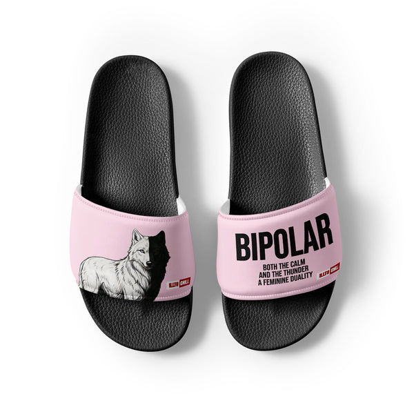 ILLTOCHILL Women's slides – Flat Front 2 (Women's Slides)