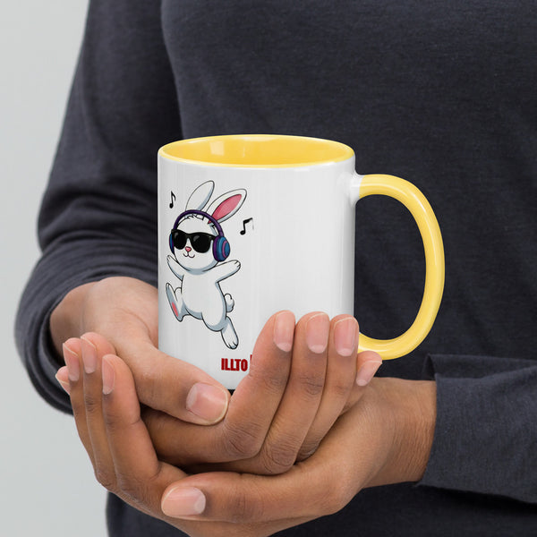 ILLTOCHILL Hard of hearing support gift for hearing impaired Mug with Color Inside – Lifestyle 3 Right