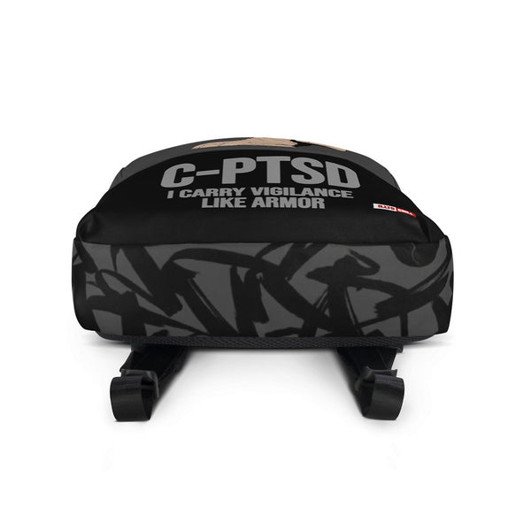 ILLTOCHILL C-PTSD Support Backpack – Default Bottom (Black)