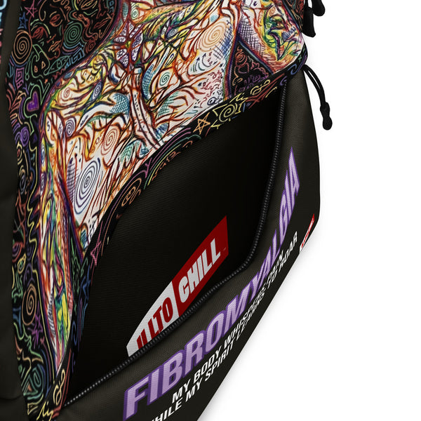 ILLTOCHILL Fibromyalgia Support Backpack – Product details Product details 2 (Black)