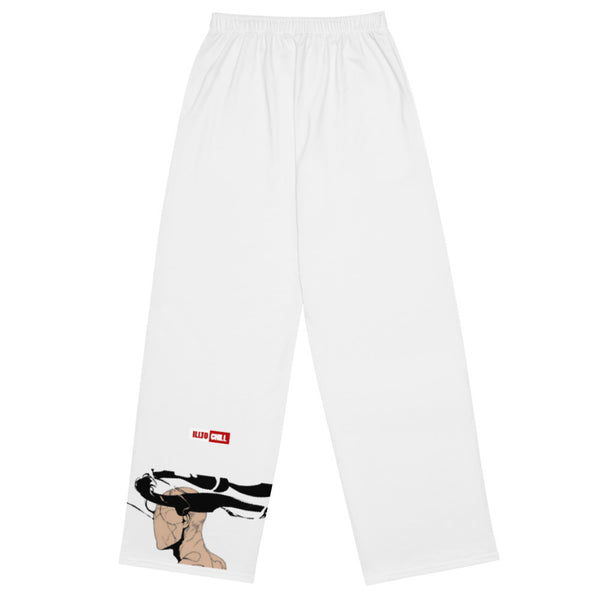 ILLTOCHILL C-PTSD Support Pants – Flat Back (White)