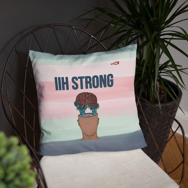 ILLTOCHILL IIH Awareness Pillow – Lifestyle Front Lifestyle 4 (Black)