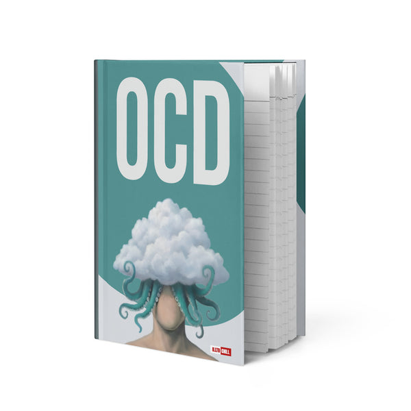 ILLTOCHILL OCD Awareness Hardcover Journal – Flat 2 Front (Ocd Awareness Hardcover Journal)