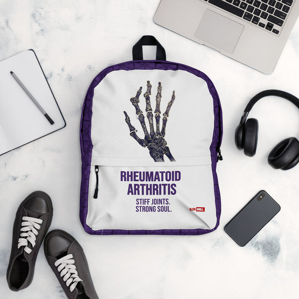 ILLTOCHILL RA Awareness Backpack – Flat Lifestyle Front (Clear)