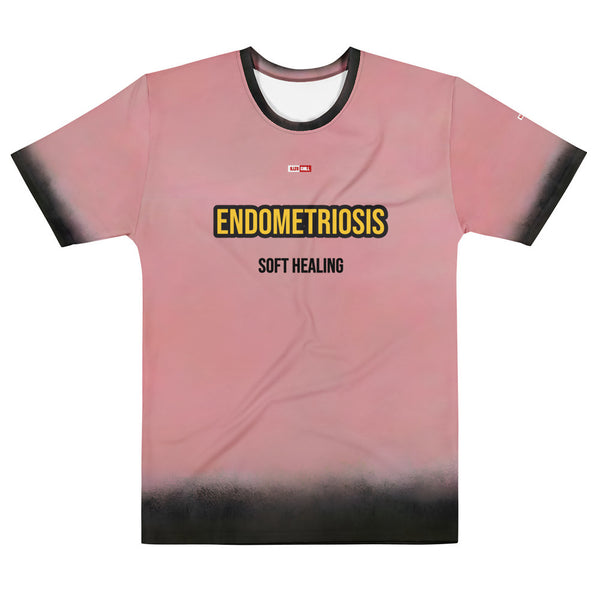 ILLTOCHILL Endometriosis Awareness T-Shirt – Flat Front (Black)