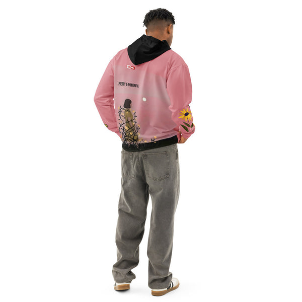 ILLTOCHILL Endometriosis awareness Endo warrior gift unisex cotton hoodie – Men's Back (Black)